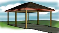 Carport Hip Roof